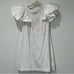 KIDS: Fendi Sleeveless Dress in White with Watermelon Monster Print