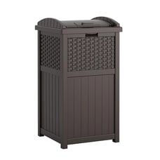 Trashcan Hideaway with Lid for 30 to 33 Gallon