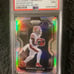 2020 BRANDON AIYUK PRIZM BLACK SILVER ROOKIE CARD PSA MINT 9 FREE SHIPPING