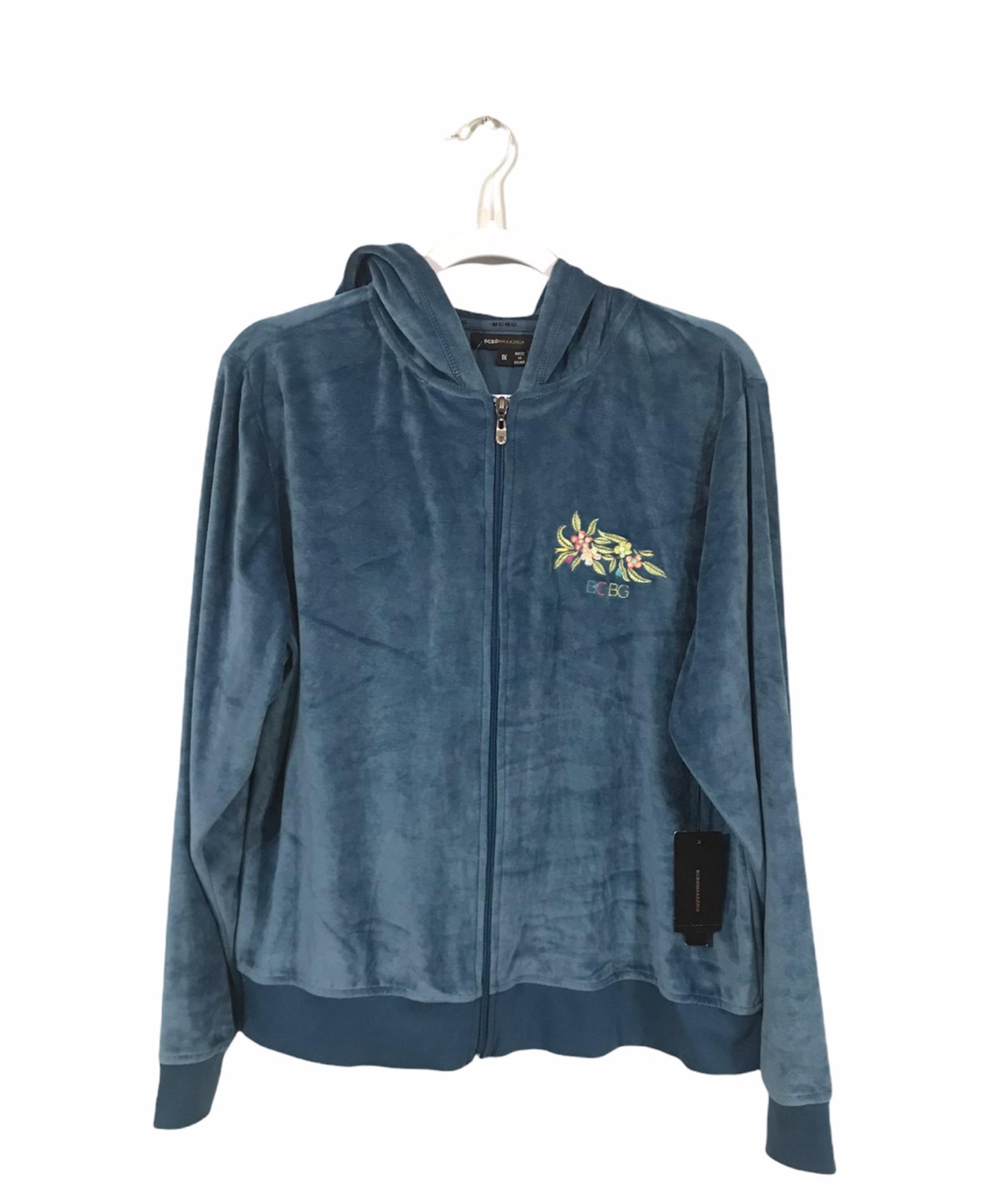 BCBG MAXAZRIA peacock embellished jacket size XL new with tags