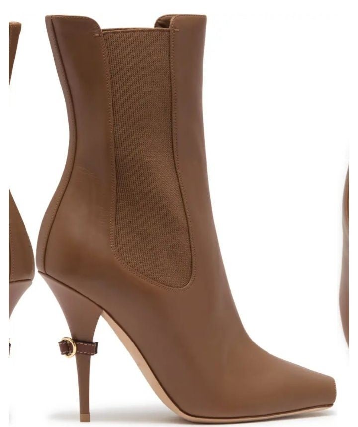 Burberry peeptoe Chelsea boot