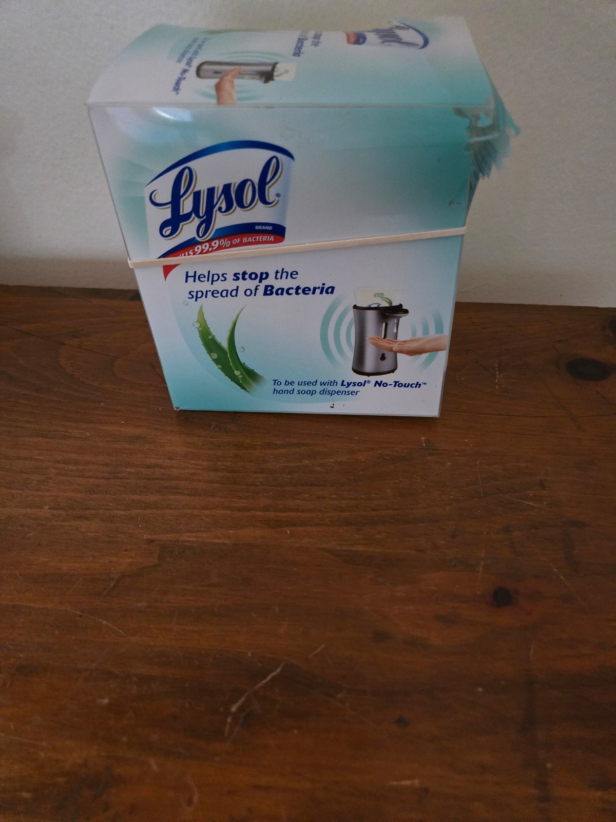 New Lysol No Touch Refill Twin Pack Aloe Vera & Vitamin E 8.5 fl. oz