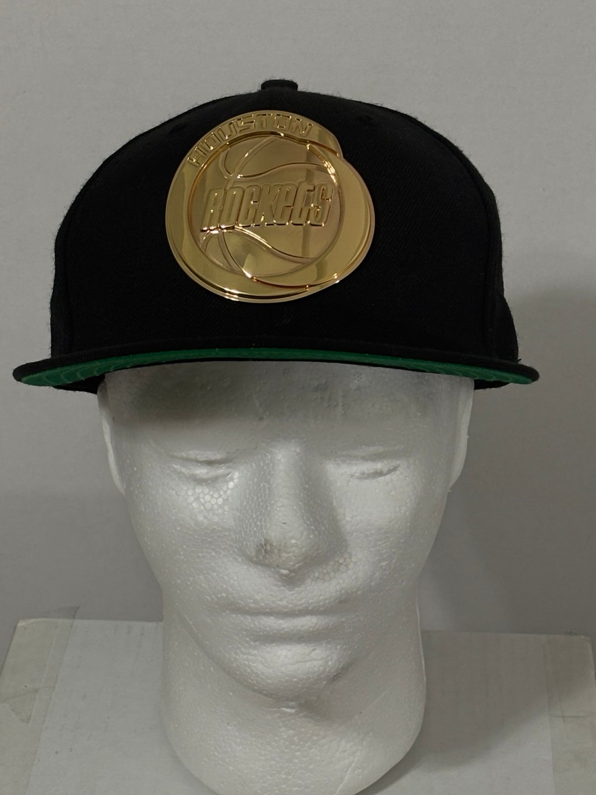 New Era Houston Rockets GOLD BADGE hat