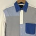 Paul Fredrick Classic Fit Button Up Dress Shirt Mens Size M Blue Color Block