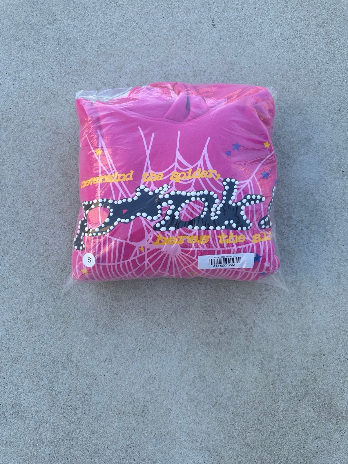 Sp5der hoodie (pink)