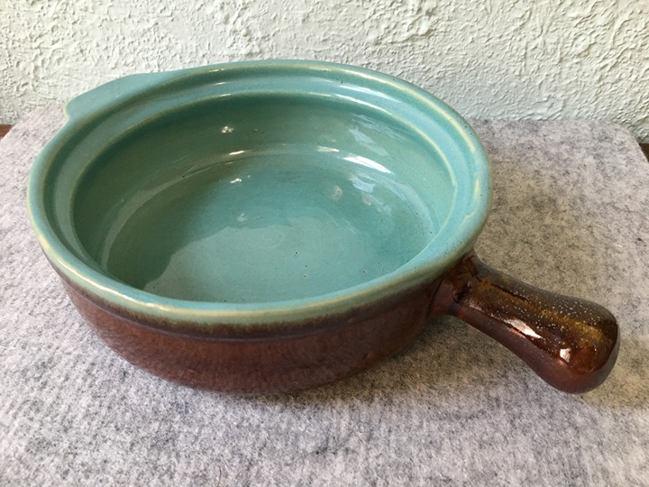 Country Fare John B Taylor Zanesville Stoneware Lrg Casserole Dish Bowl Red Wing