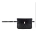 Donatienne black waist bag/clutch