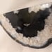 Vintage Natural Agate Geode Crystals Bookends Set - 4.5 Lbs