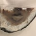 Vintage Natural Agate Geode Crystals Bookends Set - 4.5 Lbs