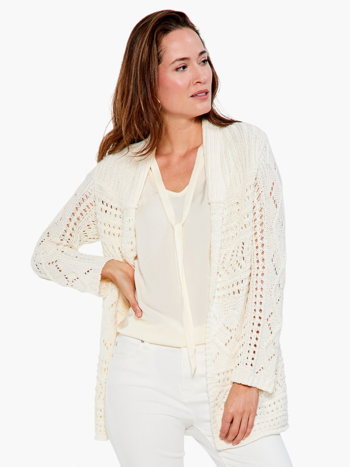 Nic + Zoe Patio Cardigan NWT