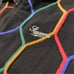 Supreme Hex Zip Up Polo in black XL