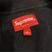 Supreme Hex Zip Up Polo in black XL