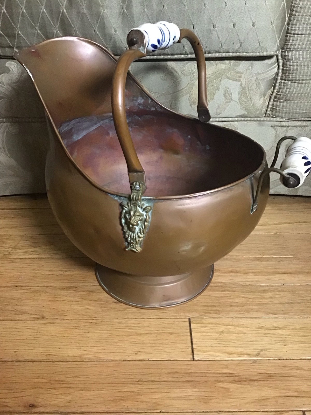 Vintage brass water pitcher Classic