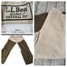 LL Bean Mens Field Pants Size 38x30 Hunting Double Knee Brush Briar Field Canvas