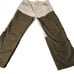 LL Bean Mens Field Pants Size 38x30 Hunting Double Knee Brush Briar Field Canvas