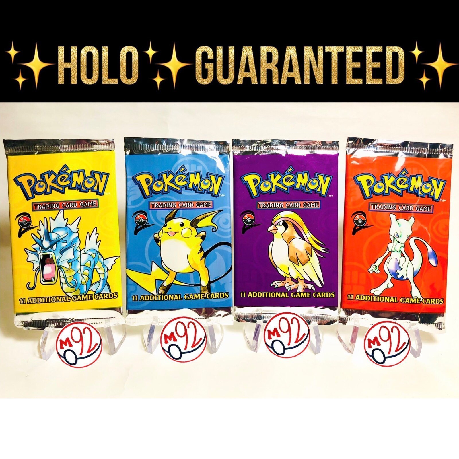 Pokemon TCG Vintage Base 2 Booster Pack 2000 (WOTC) Guaranteed Holo NM—RE-SEALED
