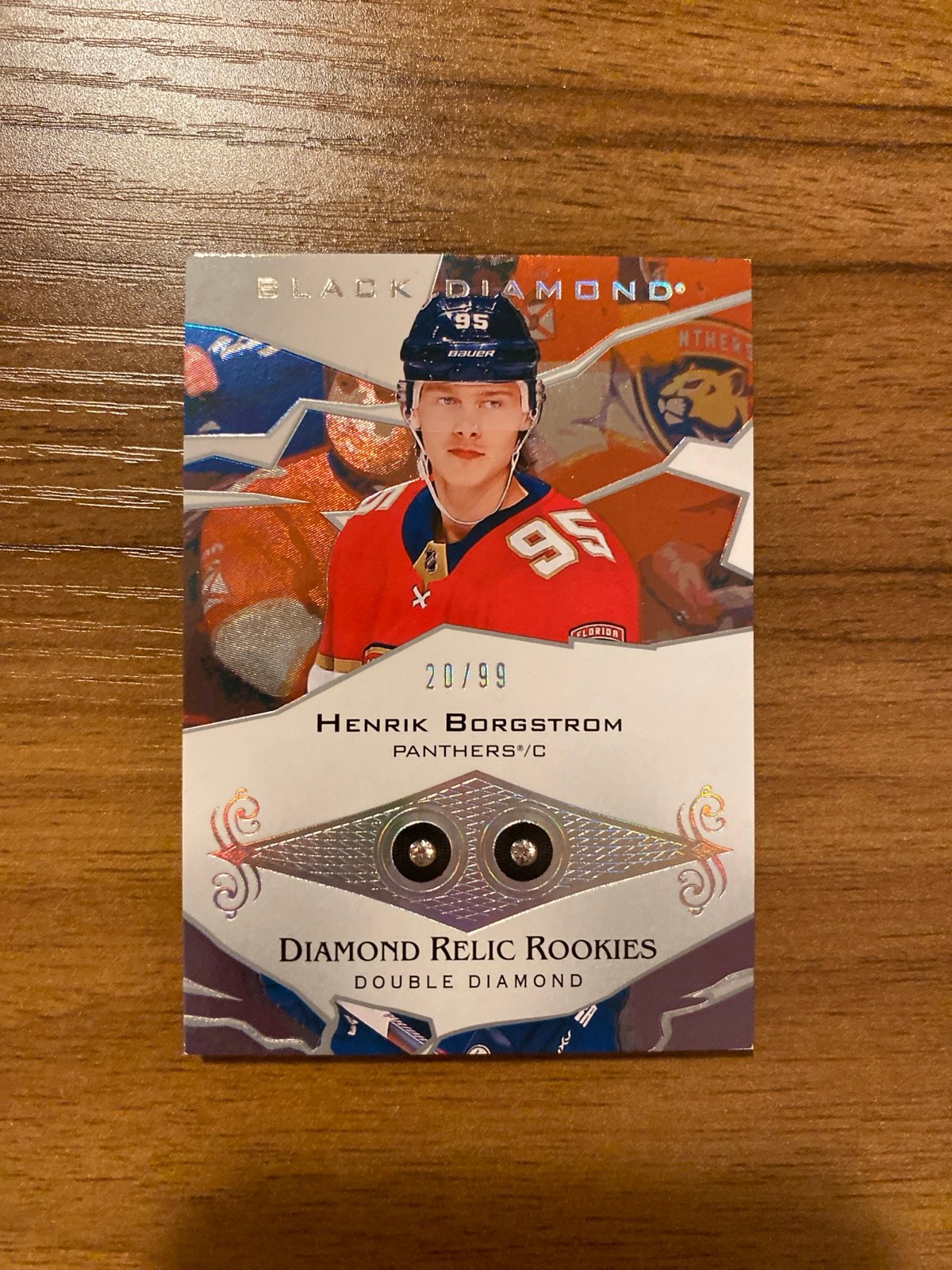 henrik borgstrom rookie card