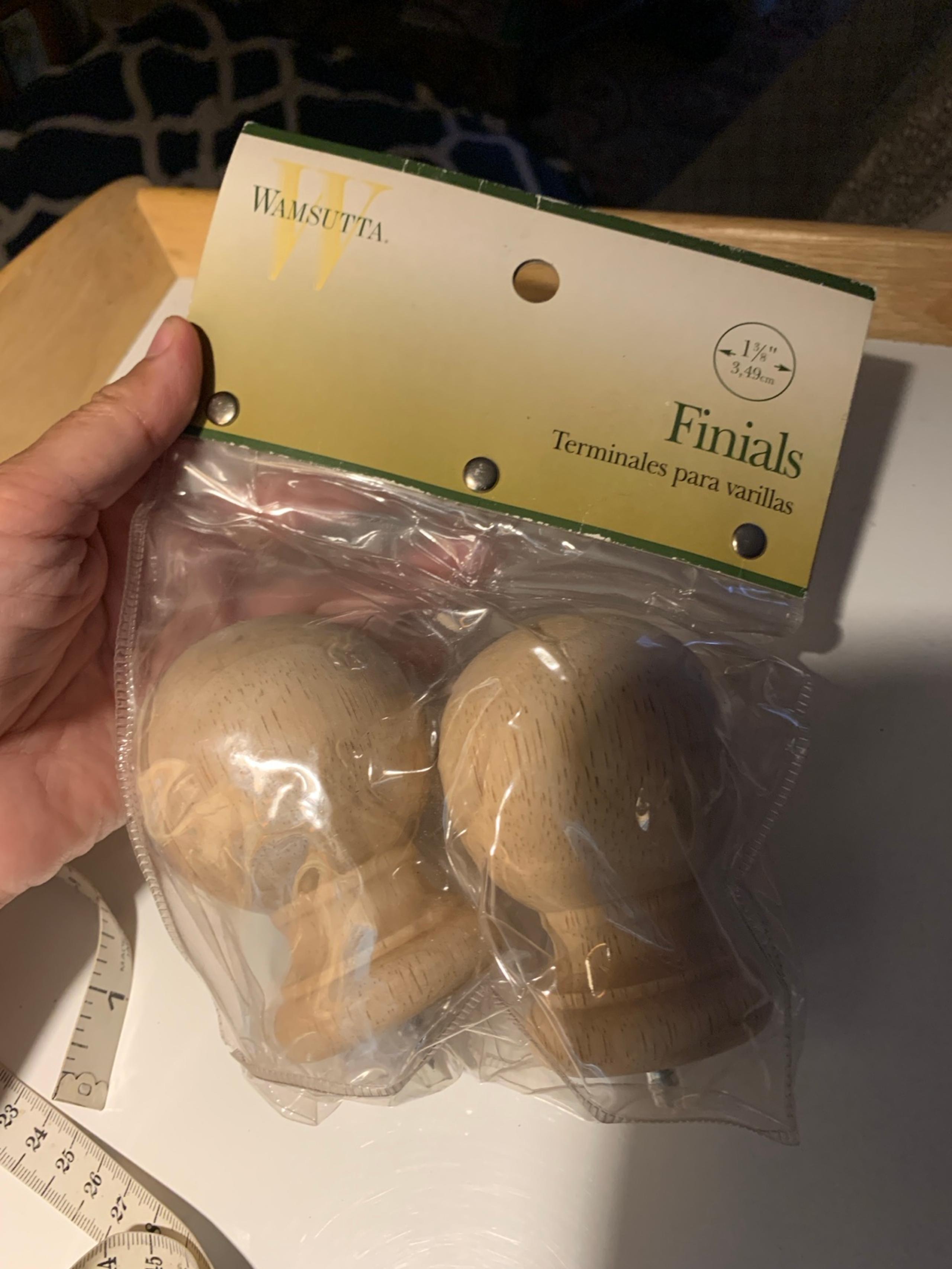 NIP Wamsutta finials