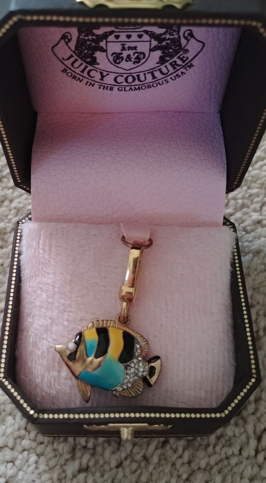 Juicy couture charm
