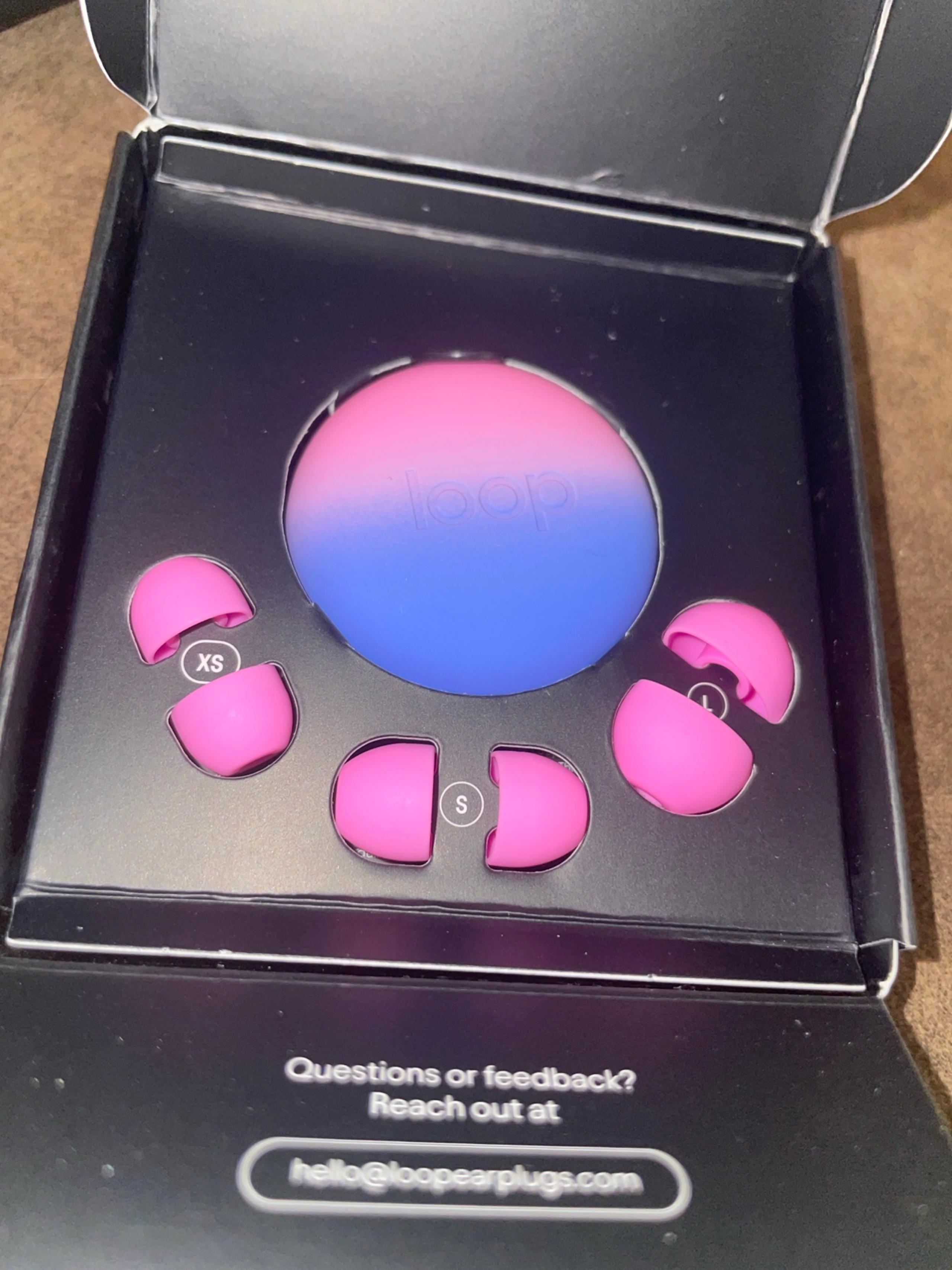 Loop Quiet Equinox earplugs in Flamingo Flux