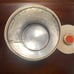 Rare Tindeco Vintage MCM Art Deco Tin with Stripes