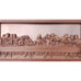 VTG Coppercraft Guild The Lords Last Supper 3D Copper Picture Wall Hanging Art