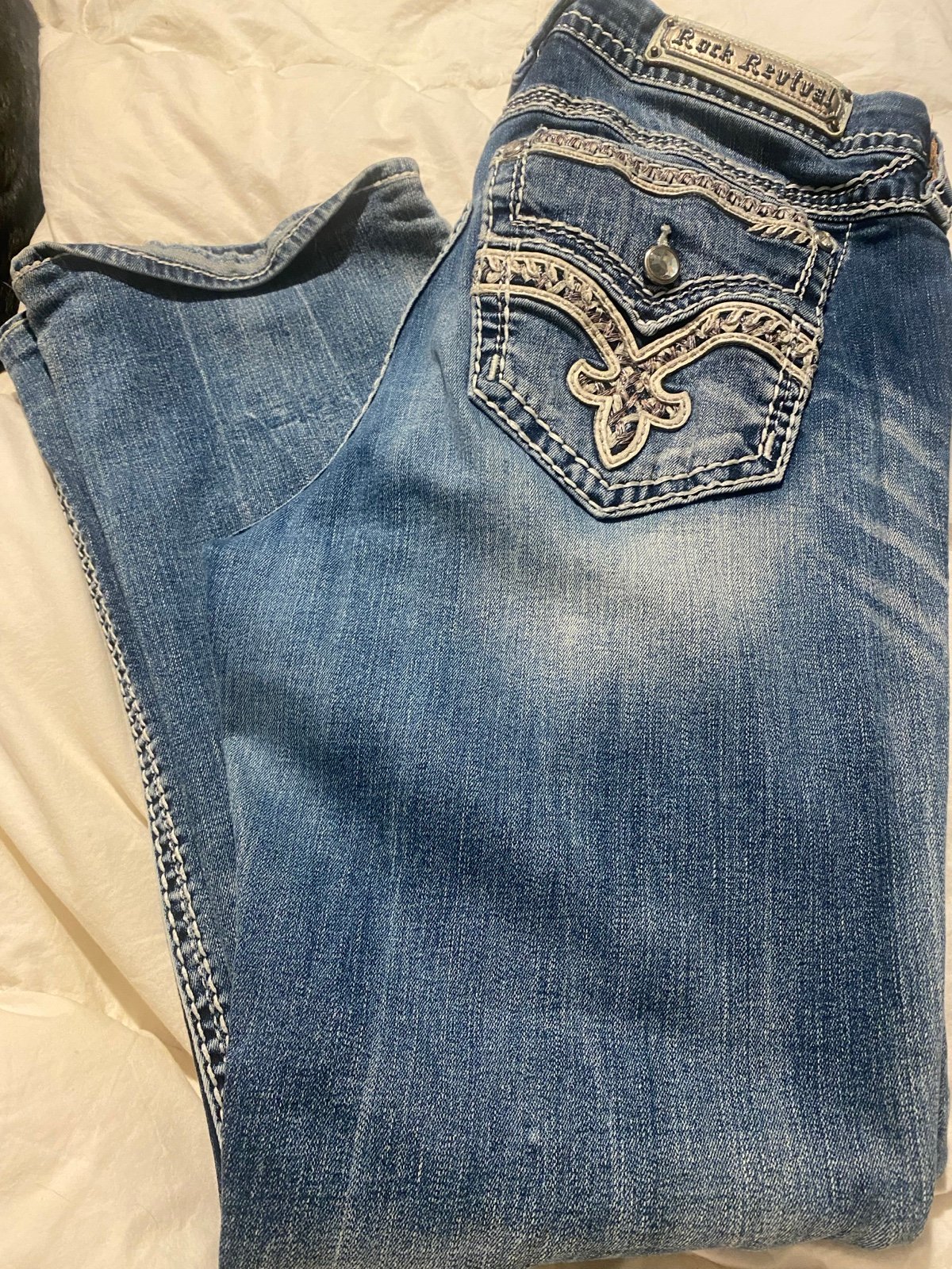 Womens Rock Revival bootcut jeans