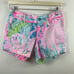 Lilly Pulitzer Women's Size 0 Callahan Shorts Lets Cha Cha Coral Chino preppy