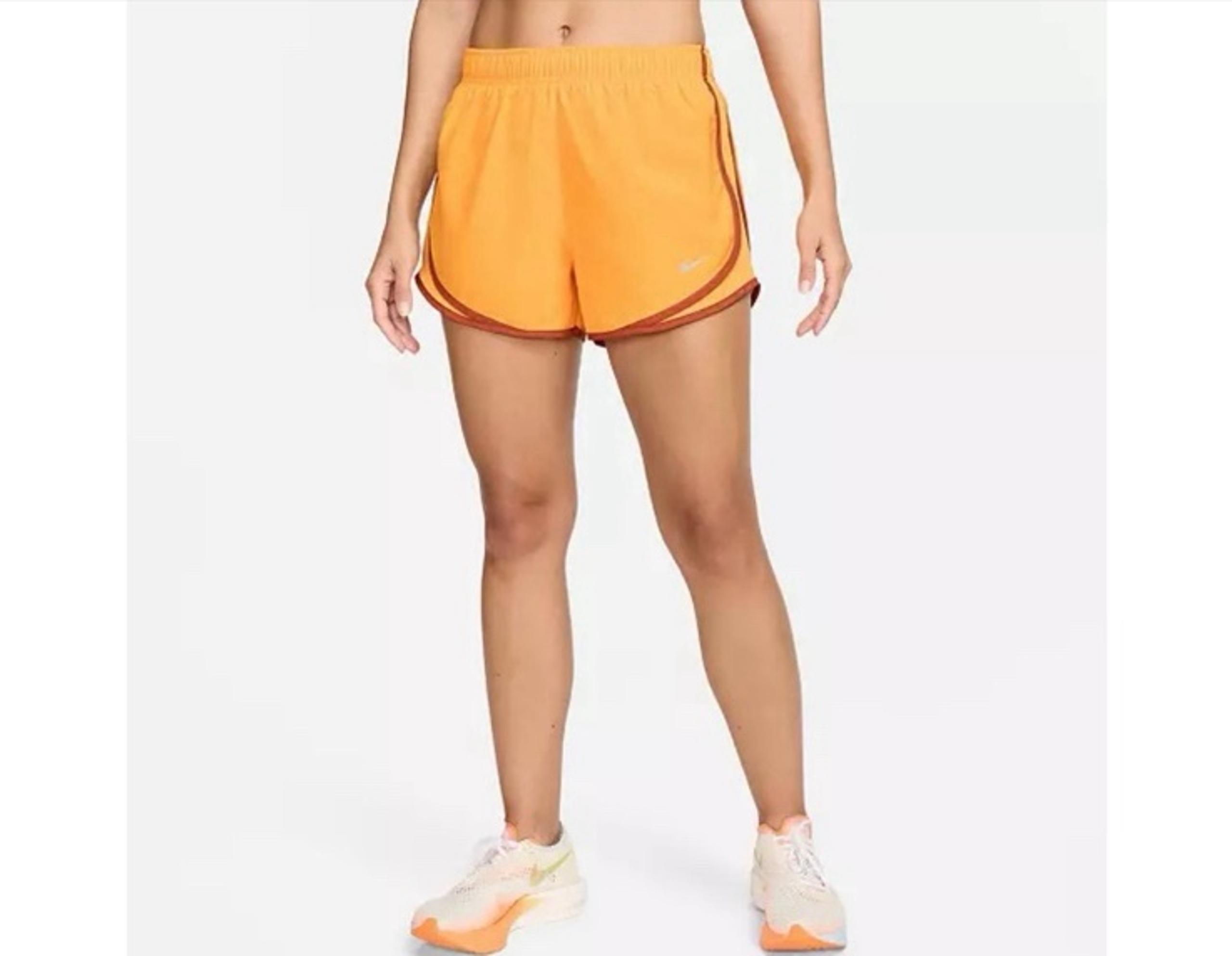 NEW Nike Women's Tempo Dry Core 3'' Running Shorts
Color: orange Small $32