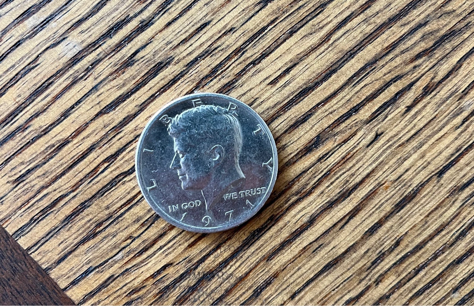 1971. ( D ). Kennedy Half Dollar 50cent COIN.