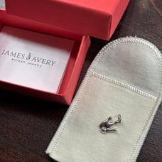 (Retired) James Avery bowling pin charm
