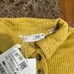 New Zara Corduroy Shirt Dress