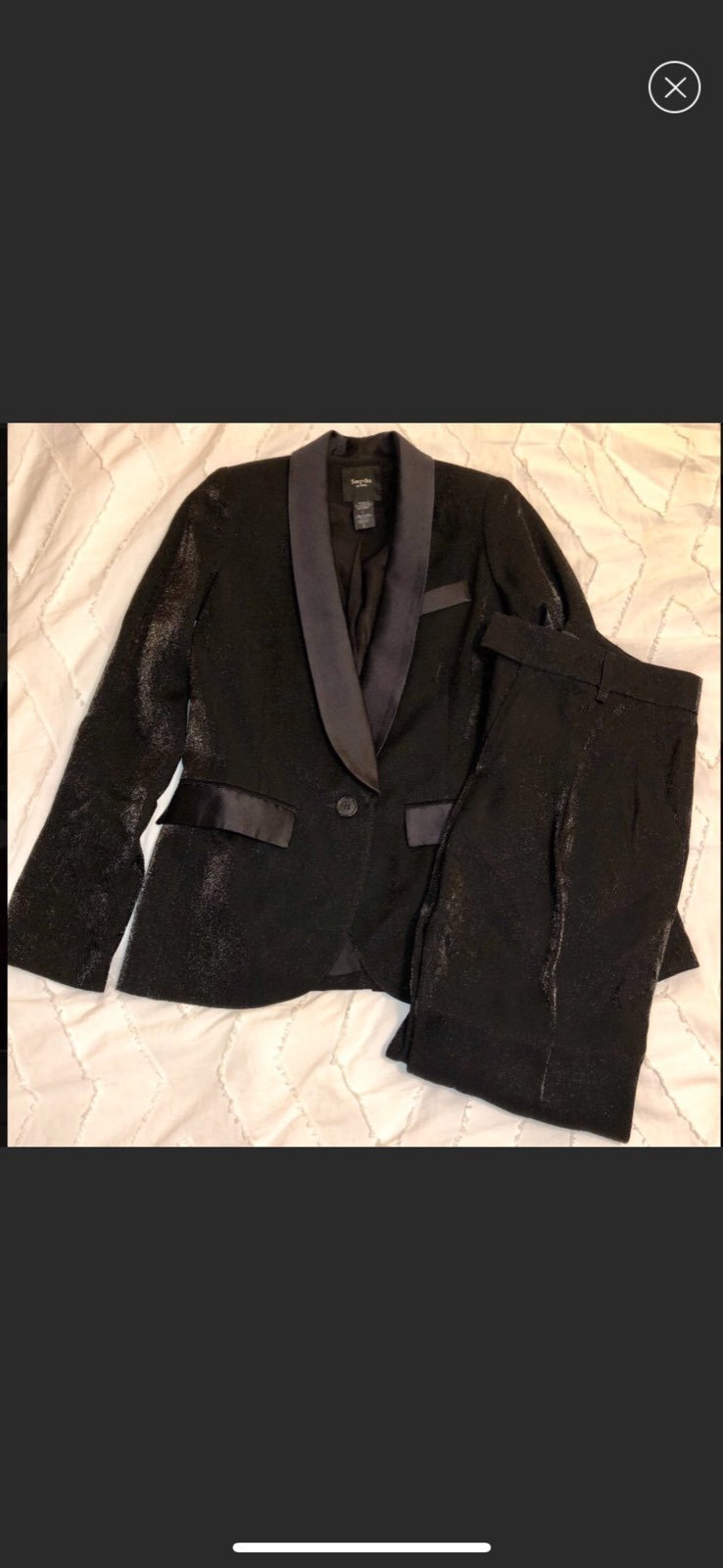 Smythe Iridescent Blazer & Pantsuit