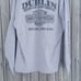 2014 Harley Davidson - Dublin Ireland long sleeve graphic tshirt shirt Mens XL