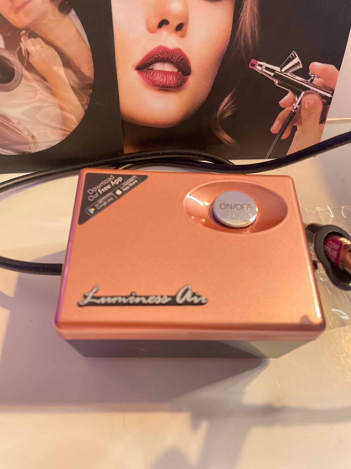 LUMINESS Legend Airbrush Makeup System - Makeup Airbrush Kit with Compressor