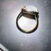 Jupiter Women's Natural Gemstone Mother of Pearl Ring