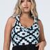 Princess Polly NWT Botanic Sky Halter Top Size 6