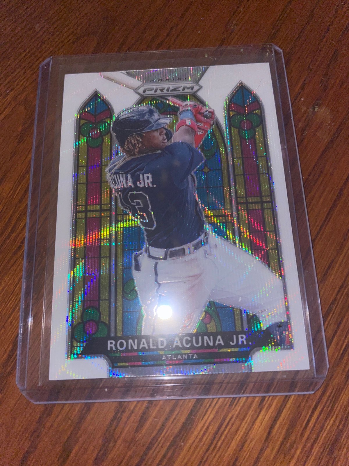 Ronald Acura jr white prizm sp wave 2021 panini mint condition
