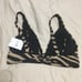 Skye Watamu Isabella Triangle woman’s size small animal print bikini top NWT