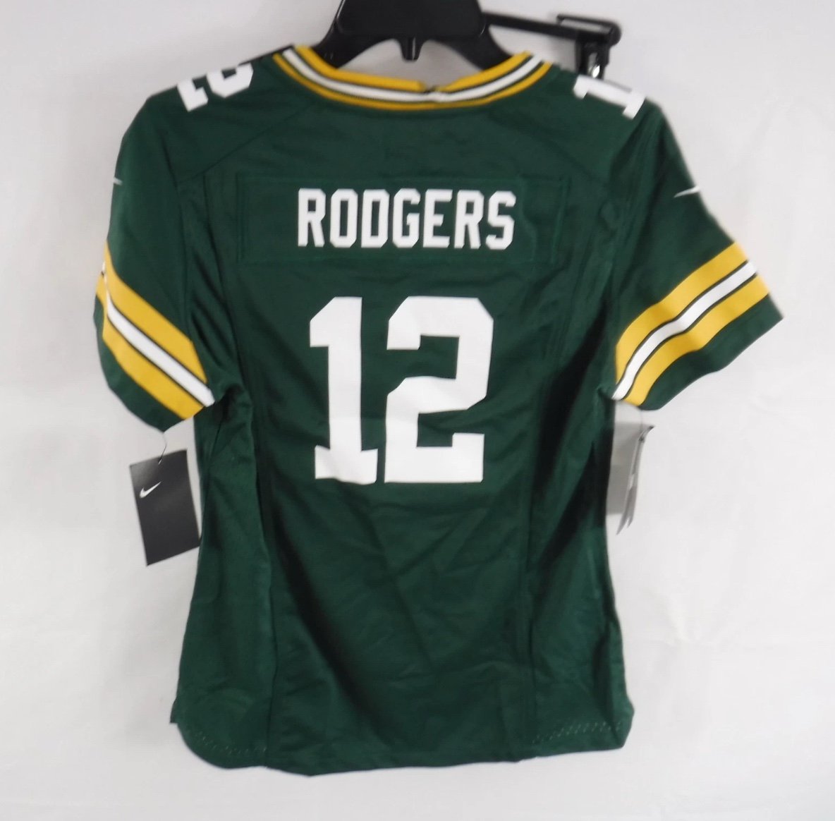 Women's Green Bay Packers Aaron Rodgers Nike Green Player Jersey size medium