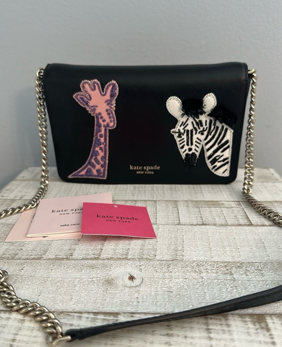 Kate Spade safari chain wallet