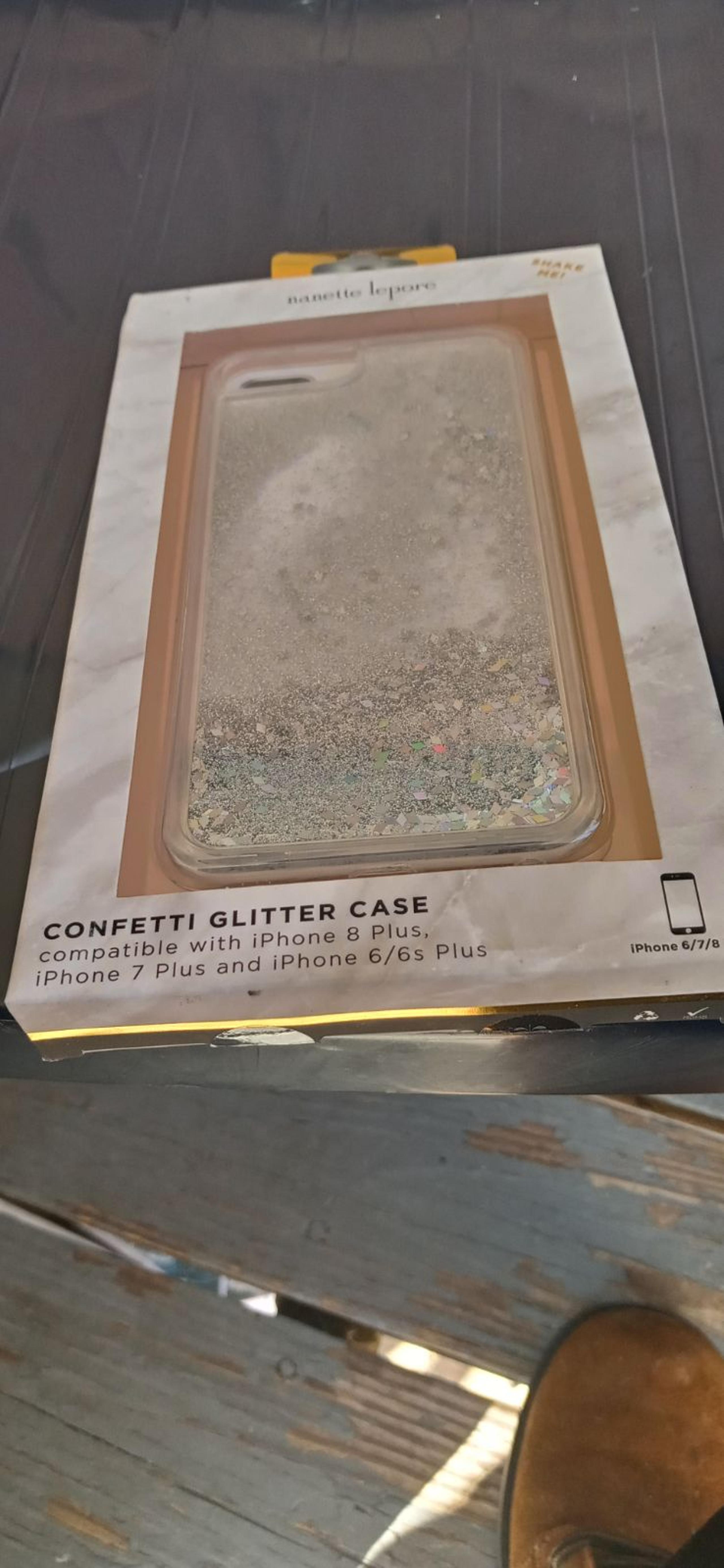 iPhone Glitter Confetti Case