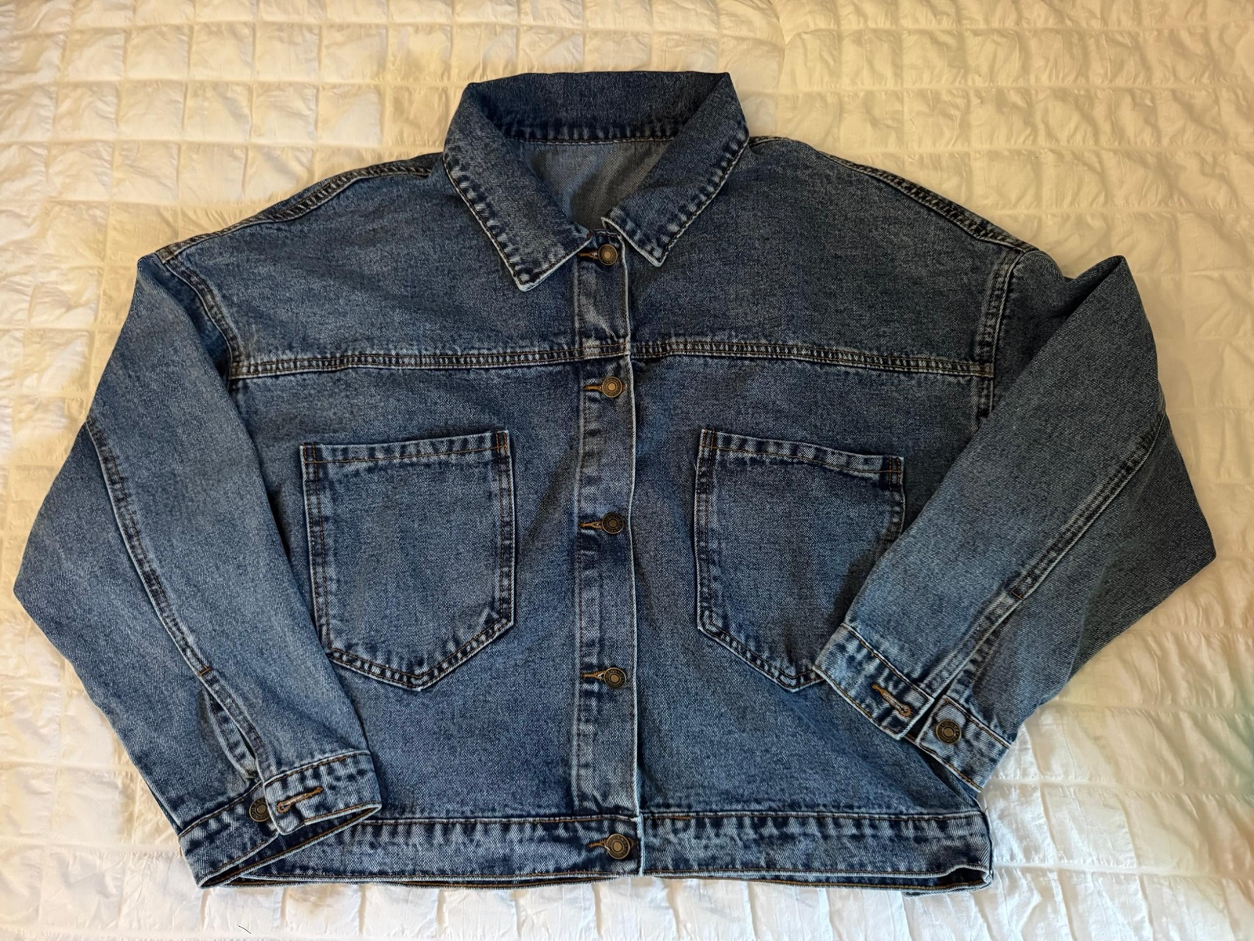 Denim Jacket Size M NWOT