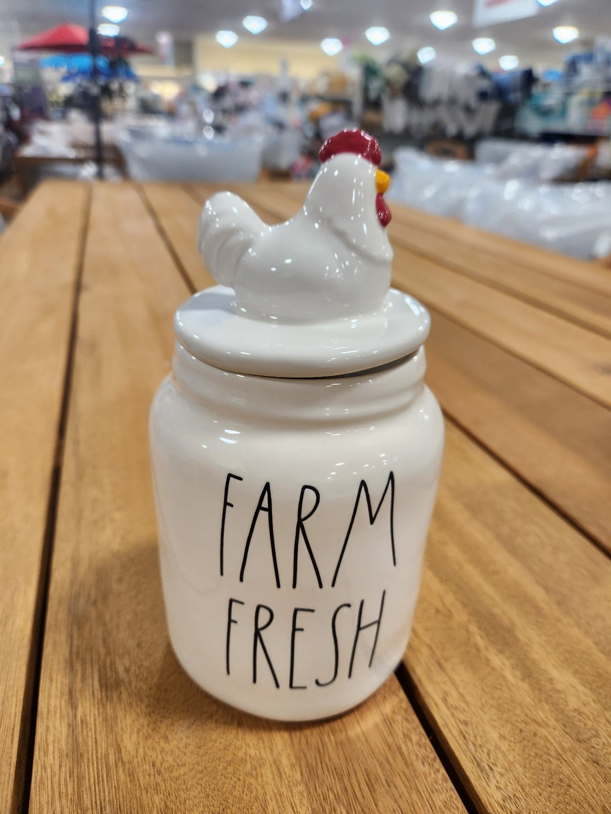 Rae Dunn FARM FRESH Chicken Canister. FARM LINE. New Release 2023