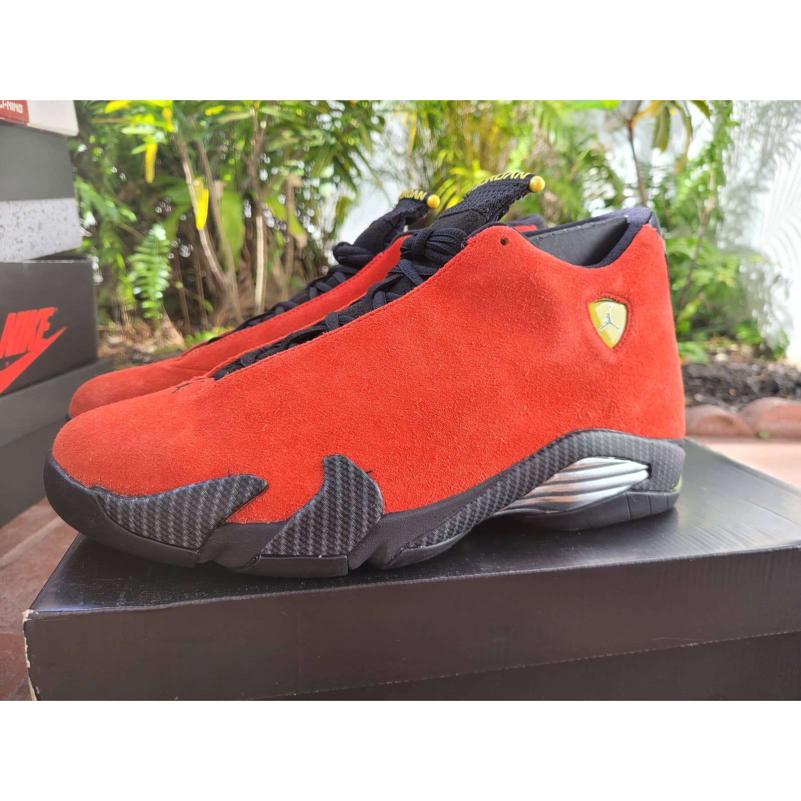 DS Nike Air Jordan 14 Retro Ferrari Last Shot RED 654459-670 size 11 NEW