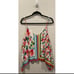ZARA Pointed Side Floral Stripe Camisole