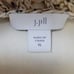 J.Jill cream/tan/black oversized open knit sweater sz XL