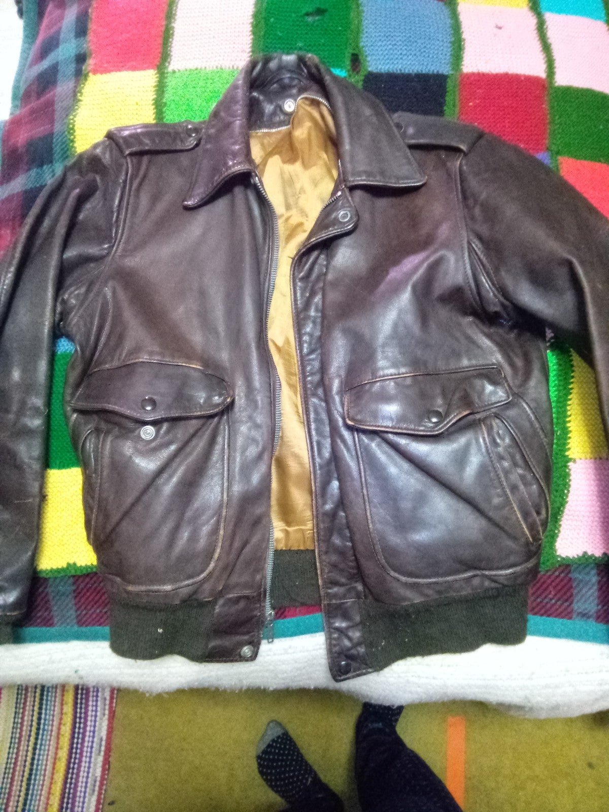 Vintage Leather Jacket