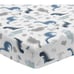 Lambs & Ivy Blue Dinosaur Bedding