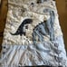 Lambs & Ivy Blue Dinosaur Bedding